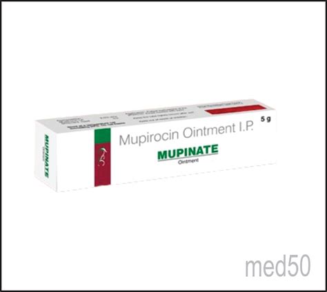 Mupinate Cream (Mupirocin 2.0% w/w) – Med50