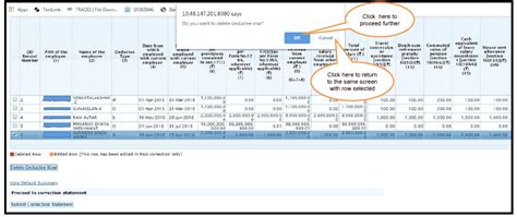 How to Add Delete salary TDS details: Online correction of Salary TDS ...