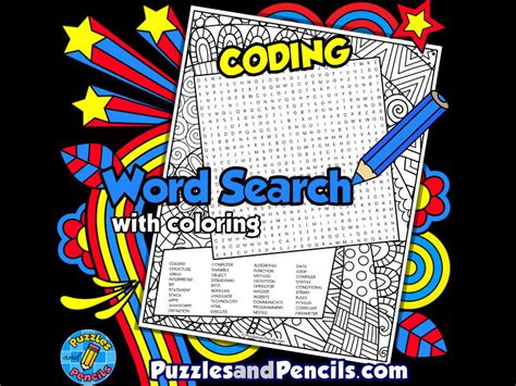 Image result for Computer Coding Word Search