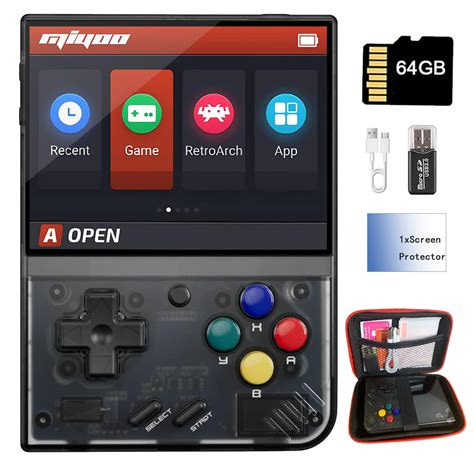 Buy Miyoo Mini Plus Handheld Game Console 3.5 inch Classic System Retro ...