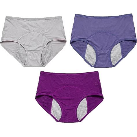 PEASKJP Panties for Women Women's Plus Size Underwear, Designed to Fit ...