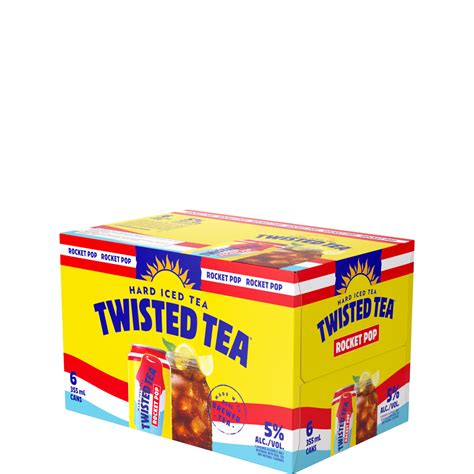 Twisted Tea Hard Iced Tea Rocket Pop 6 Pack Cans – Newfoundland ...