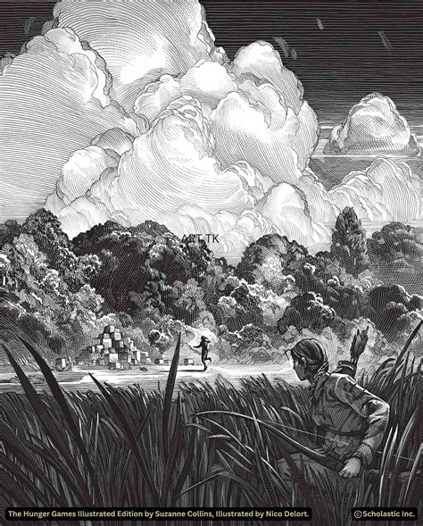 Artist Nico Delort Talks Illustrating New 'Hunger Games' Deluxe Edition ...