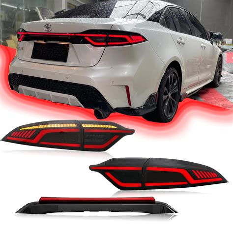 Buy T T-ABCUltra Mods Tail Lights for Toyota Corolla 2020-2024 Modified ...