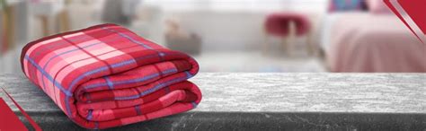 Goyal's Checker Polar Fleece All Season Blanket Single Bed With Satan