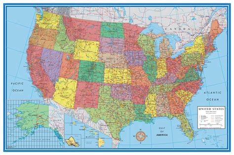 Online map of united states