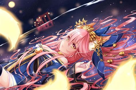 Download Enchanting Tamamo No Mae From Fate Grand Order Wallpaper | Wallpapers.com