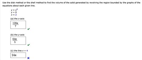 Image result for Disc and Shell Method Defficult Question