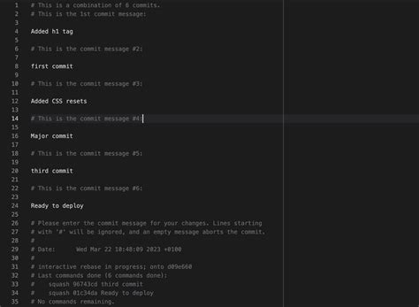 Image result for Squash Commits Git Extensions