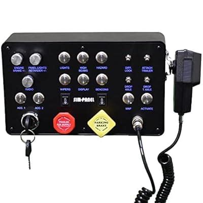 SIM-PANEL Classic ATSETS2 Button Box for American India | Ubuy