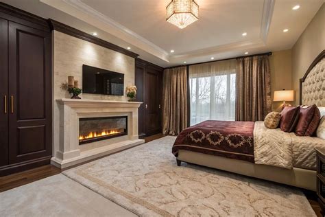 14+ Cozy Master Bedroom Fireplace Ideas