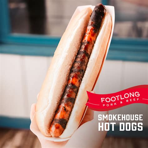 Footlong Pork & Beef Hot Dogs | Sahlen Packing Co.