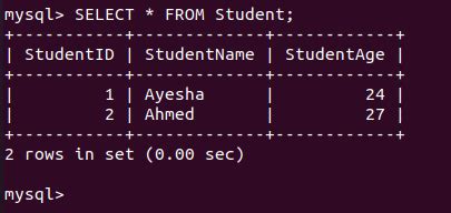 Image result for How to Select Table in MySQL Shell