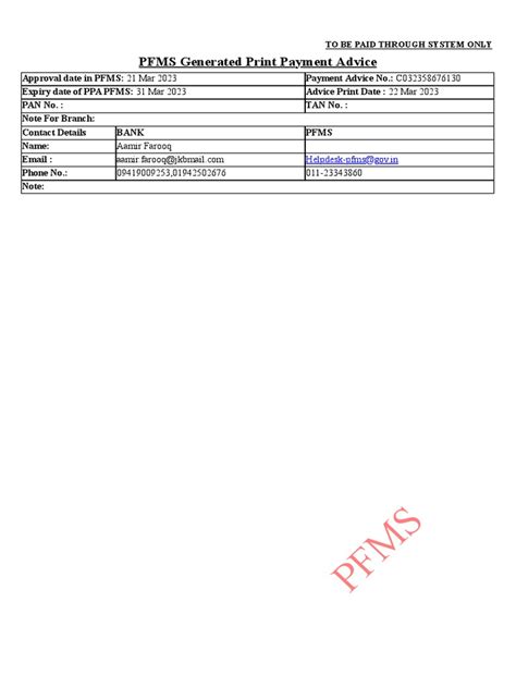 Image result for Pfms Processing Flow Chart