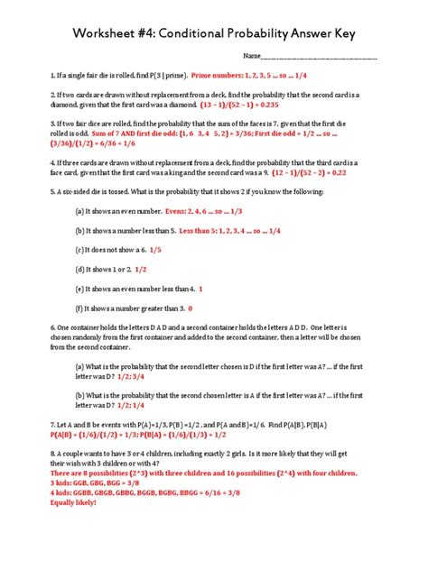 Image result for Conditional Probability Solved Question