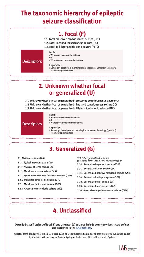 Updated classification of epileptic seizures (2025) // International League Against Epilepsy