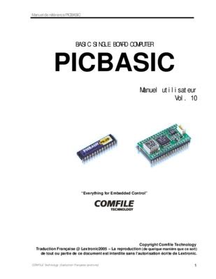 PicBasic Programming 的图像结果