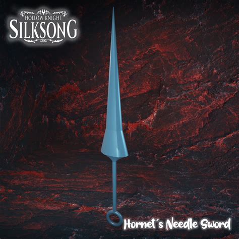 🪡 Hornet Needle Sword : Hollow Knight Silksong : Cosplay・ STL File for ...