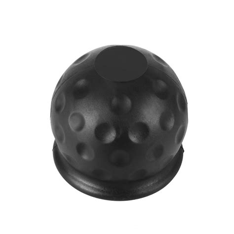 LKHF Tow Bar Ball Cover Cap Trailer Hitch Receiver 50mm Trailer Black ...