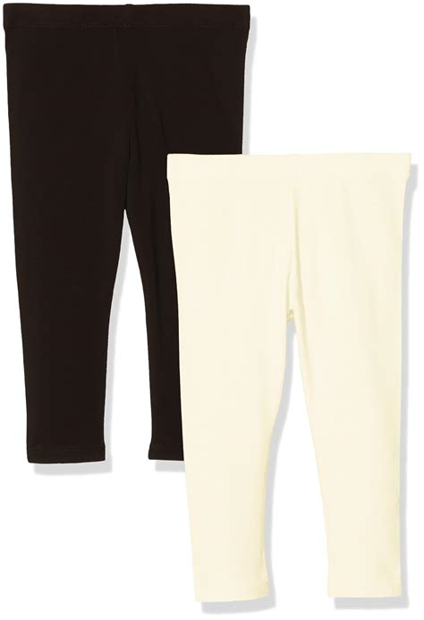 Buy Mothercare Baby Girls' Leggings (Pack of 2) (MB730-1_black_3-6 ...
