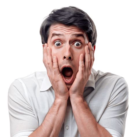 Scared Face PNGs for Free Download