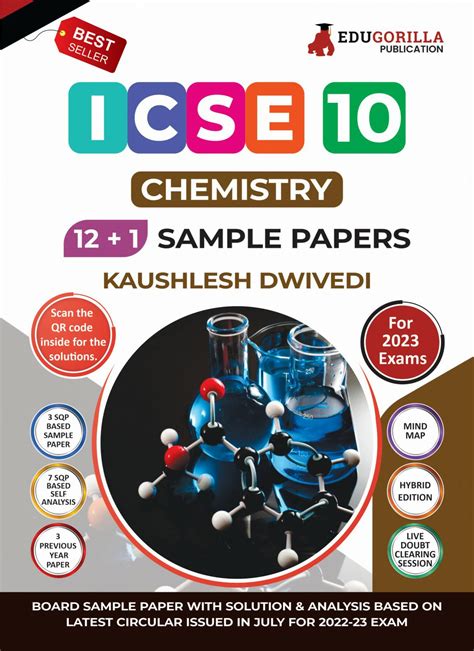 ICSE Class X - Chemistry Sample Paper Book | 12 +1 Sample Paper ...