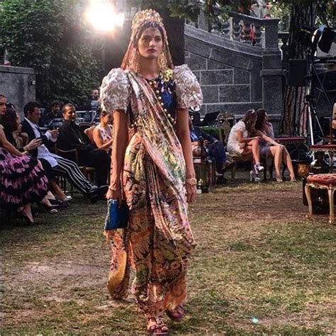 All the times the Indian sari has seen itself on international runways ...