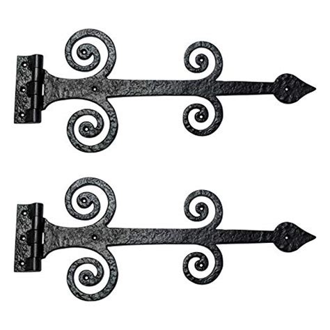Adonai Hardware "Adami" Black Antique Iron T-Hinge- Supplied as 2 ...