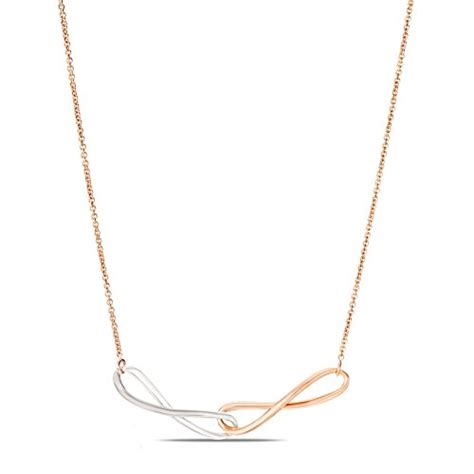 Buy Mia by Tanishq 14KT 2 Colour Gold Necklace for Women at Amazon.in