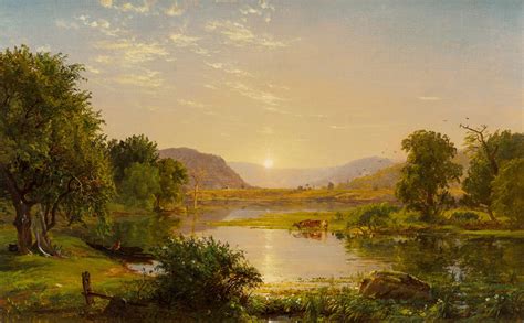 Jasper Francis Cropsey (American, 1823-1900) Preparing the Boats at ...