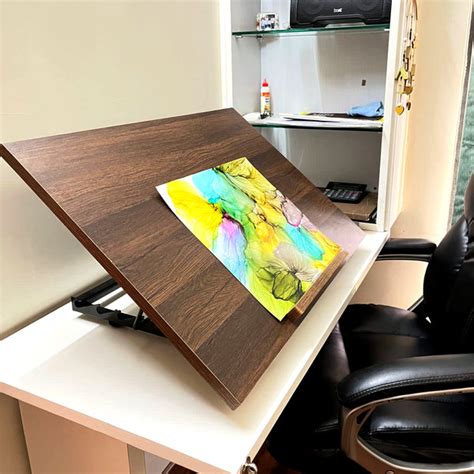 Kawachi Wooden Portable Architect Drafting Table Engineering Drawing ...