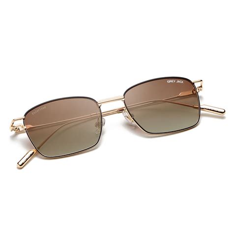 GREY JACK Unique Design Sunglasses Rectangle Polarized Shades for Driv ...