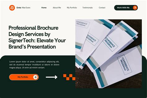 Brochure Design - Our Services - Best Website Design Company in Hyderabad