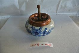 Vintage Hand Painted Delft Blue Spinning Ashtray Windmill Holland on ...