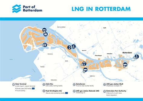 Rotterdam Port Map