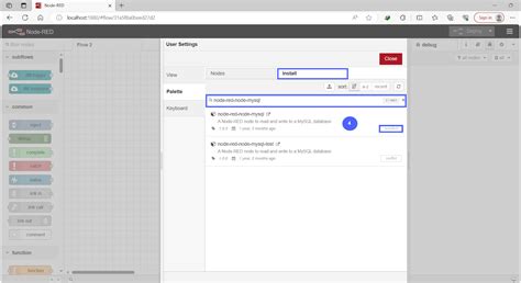 Node Red plc to SQL 的图像结果
