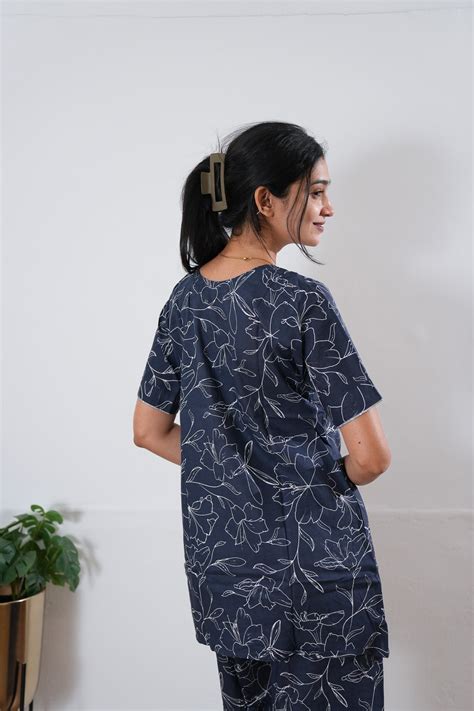 Denim cotton sleep wear – Select by Shiva