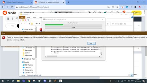 Forge Download Error 的图像结果