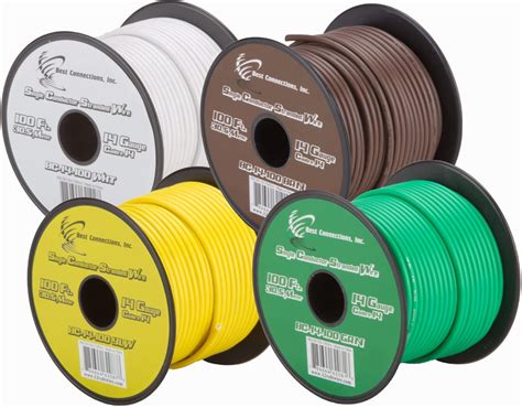 Buy Trailer Light Cable Wiring For Harness 100ft spools 14 Gauge 4 Wire ...