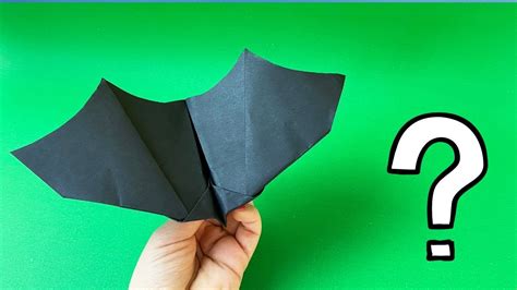 Image result for Bat Paper Airplane Tutorial