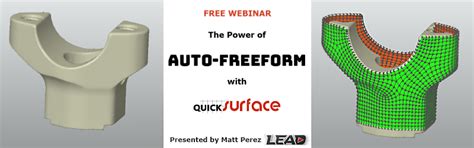 QUICKSURFACE Lite vs Pro - Auto-Freeform - Scan to CAD