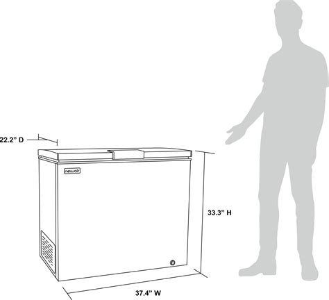 Ge 7 Cu Ft Chest Freezer Dimensions at Regena Rudolph blog