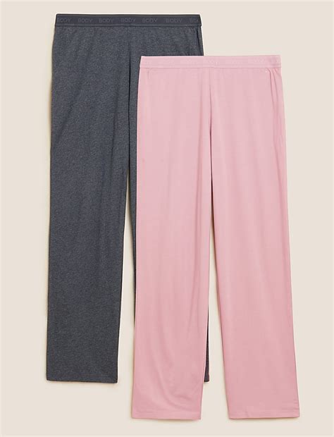 Buy 2pk Cotton Modal Cool Comfort™ Bottoms at Marks & Spencer