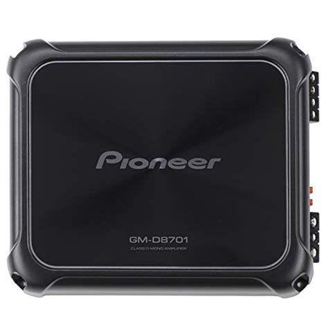 Pioneer GM-D8701 Class D Mono Amplifier (RMS: 300W (4Ω) 500W (2Ω) 800W ...