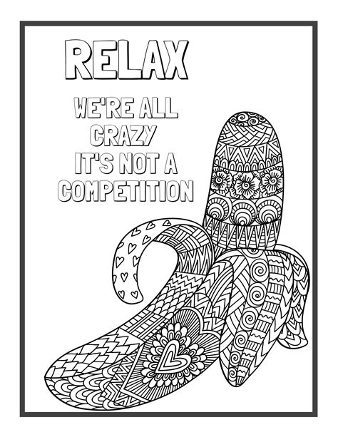Funny Coloring Pages For Adults