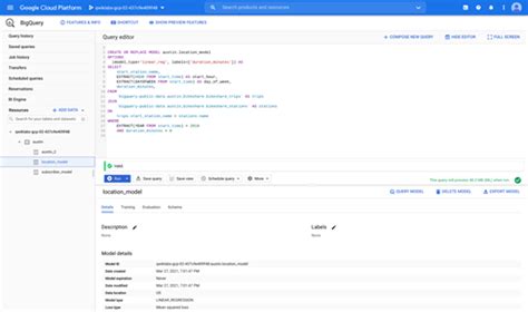 Create Ml Models with BigQuery Ml Challenge Lab 的图像结果