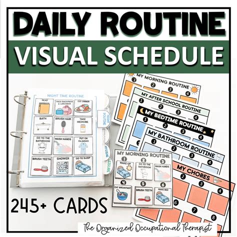 Image result for Visual Routine Cards