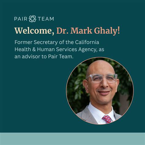 We’re honored to welcome Dr. Mark Ghaly, former Secretary of the ...