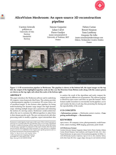 Image result for Alicevision Mesh Room Tutorial