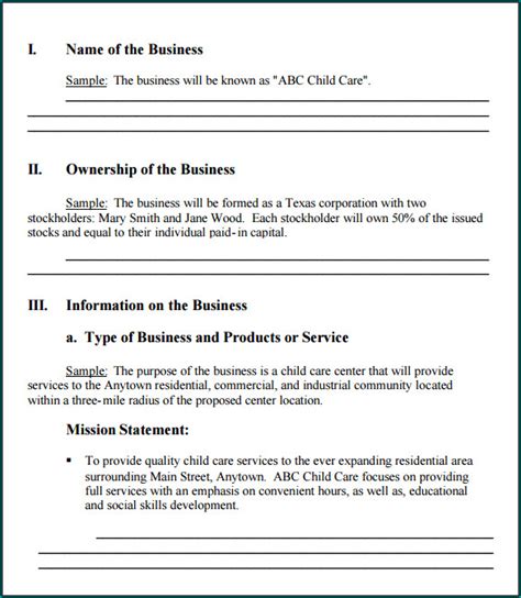 Simple Business Plan 的图像结果